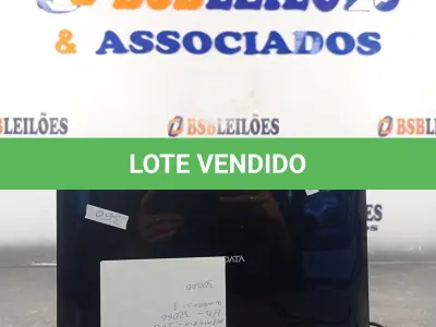 LOTE 001 - 01 NETBOOK NOVADATA, PROCESSADOR ATON, MEMORIA 2GB E HD DE 320GB COM FONTE. (NO ESTADO, LEILÃO NÃO TEM GARANTIA E NEM DEVOLUÇÃO, SUJEITO A POSSÍVEIS AVARIAS VISÍVEIS/OCULTAS E/OU AUSÊNCIA DE COMPONENTES).