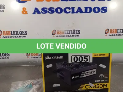 LOTE 005 - 01 FONTE PARA PC GAMER E 02 MASSAGEADORES MARCAS E MODELOS DIVERSOS. (NO ESTADO, LEILÃO NÃO TEM GARANTIA E NEM DEVOLUÇÃO, SUJEITO A POSSÍVEIS AVARIAS VISÍVEIS/OCULTAS E/OU AUSÊNCIA DE COMPONENTES).