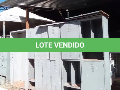 LOTE 508 - 01 ARQUIVO E 03 ARMÁRIOS DE AÇO MARCAS E MODELOS DIVERSOS COM AVARIAS. (NO ESTADO, LEILÃO NÃO TEM GARANTIA E NEM DEVOLUÇÃO, SUJEITO A POSSÍVEIS AVARIAS VISÍVEIS/OCULTAS E/OU AUSÊNCIA DE COMPONENTES).