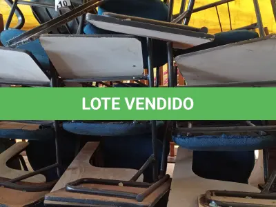 LOTE 410 - 10 CADEIRAS DE AUDITÓRIO. (NO ESTADO, LEILÃO NÃO TEM GARANTIA E NEM DEVOLUÇÃO, SUJEITO A POSSÍVEIS AVARIAS VISÍVEIS/OCULTAS E/OU AUSÊNCIA DE COMPONENTES).