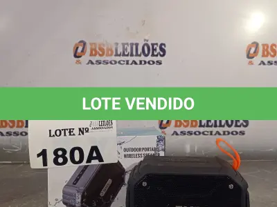 LOTE 180 - 01 CAIXA DE SOM BLUETOOTH MODELO GM5-112. (NO ESTADO, LEILÃO NÃO TEM GARANTIA E NEM DEVOLUÇÃO, SUJEITO A POSSÍVEIS AVARIAS VISÍVEIS/OCULTAS E/OU AUSÊNCIA DE COMPONENTES).