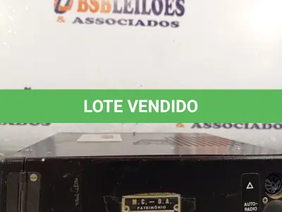 LOTE 474 - 01 RÁDIO COMUNICADOR. (NO ESTADO, LEILÃO NÃO TEM GARANTIA E NEM DEVOLUÇÃO, SUJEITO A POSSÍVEIS AVARIAS VISÍVEIS/OCULTAS E/OU AUSÊNCIA DE COMPONENTES).