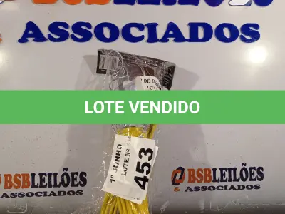 LOTE 453 - 01 LÂMPADA DE EMERGÊNCIA 12V. (NO ESTADO, LEILÃO NÃO TEM GARANTIA E NEM DEVOLUÇÃO, SUJEITO A POSSÍVEIS AVARIAS VISÍVEIS/OCULTAS E/OU AUSÊNCIA DE COMPONENTES).