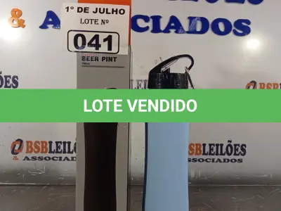 LOTE 041 - 01 GARRAFA TÉRMICA DE 750ML. (NO ESTADO, LEILÃO NÃO TEM GARANTIA E NEM DEVOLUÇÃO, SUJEITO A POSSÍVEIS AVARIAS VISÍVEIS/OCULTAS E/OU AUSÊNCIA DE COMPONENTES).