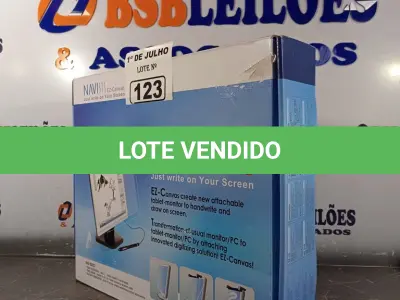 LOTE 123 - 01 TELA NAVISIS EZ-CANVAS. (NO ESTADO, LEILÃO NÃO TEM GARANTIA E NEM DEVOLUÇÃO, SUJEITO A POSSÍVEIS AVARIAS VISÍVEIS/OCULTAS E/OU AUSÊNCIA DE COMPONENTES).