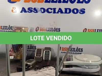 LOTE 013 - 01 LOTE COM MATERIAIS DIVERSOS. (NO ESTADO, LEILÃO NÃO TEM GARANTIA E NEM DEVOLUÇÃO, SUJEITO A POSSÍVEIS AVARIAS VISÍVEIS/OCULTAS E/OU AUSÊNCIA DE COMPONENTES).