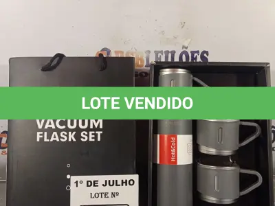 LOTE 033 - 01 KIT GARRAFA DE CAFÉ. (NO ESTADO, LEILÃO NÃO TEM GARANTIA E NEM DEVOLUÇÃO, SUJEITO A POSSÍVEIS AVARIAS VISÍVEIS/OCULTAS E/OU AUSÊNCIA DE COMPONENTES).