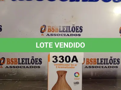 LOTE 330 - 01 UMIDIFICADOR/ AROMATIZADOR DE AR. (NO ESTADO, LEILÃO NÃO TEM GARANTIA E NEM DEVOLUÇÃO, SUJEITO A POSSÍVEIS AVARIAS VISÍVEIS/OCULTAS E/OU AUSÊNCIA DE COMPONENTES).