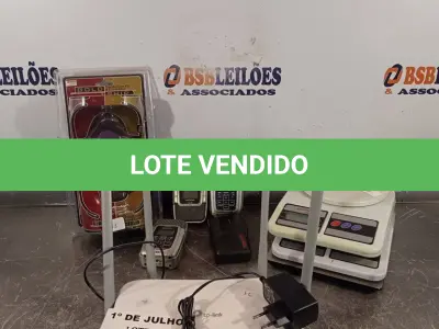 LOTE 013 - 01 LOTE COM MATERIAIS DIVERSOS. (NO ESTADO, LEILÃO NÃO TEM GARANTIA E NEM DEVOLUÇÃO, SUJEITO A POSSÍVEIS AVARIAS VISÍVEIS/OCULTAS E/OU AUSÊNCIA DE COMPONENTES).