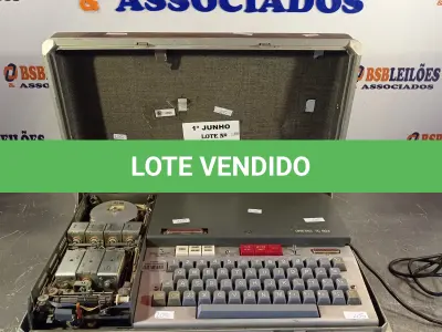 LOTE 442 - 01 MALETA DE CÓDIGO MORSE. (NO ESTADO, LEILÃO NÃO TEM GARANTIA E NEM DEVOLUÇÃO, SUJEITO A POSSÍVEIS AVARIAS VISÍVEIS/OCULTAS E/OU AUSÊNCIA DE COMPONENTES).