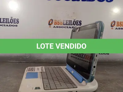 LOTE 050 - 01 NETBOOK INTEL. (NO ESTADO, LEILÃO NÃO TEM GARANTIA E NEM DEVOLUÇÃO, SUJEITO A POSSÍVEIS AVARIAS VISÍVEIS/OCULTAS E/OU AUSÊNCIA DE COMPONENTES).