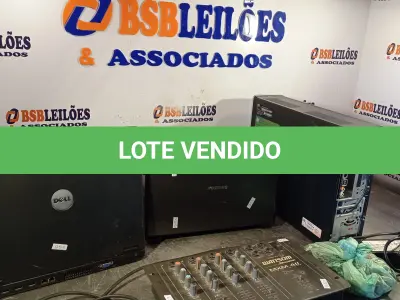 LOTE 463 - 01 CPU, 02 NOTEBOOK’S E 01 MESA DE SOM MARCAS E MODELOS DIVERSOS PARA RETIRADA DE PEÇAS.  (NO ESTADO, LEILÃO NÃO TEM GARANTIA E NEM DEVOLUÇÃO, SUJEITO A POSSÍVEIS AVARIAS VISÍVEIS/OCULTAS E/OU AUSÊNCIA DE COMPONENTES).