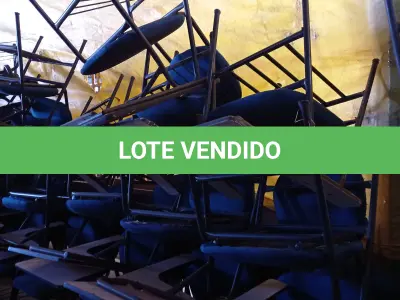 LOTE 409 - 10 CADEIRAS DE AUDITÓRIO. (NO ESTADO, LEILÃO NÃO TEM GARANTIA E NEM DEVOLUÇÃO, SUJEITO A POSSÍVEIS AVARIAS VISÍVEIS/OCULTAS E/OU AUSÊNCIA DE COMPONENTES).