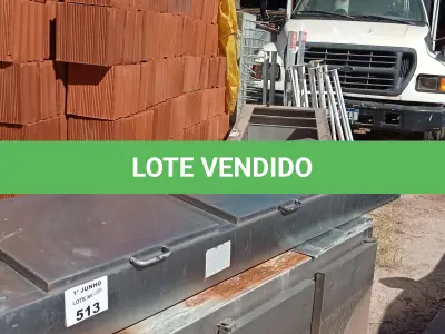LOTE 513 - 01 ILHA PARA ALIMENTOS. (NO ESTADO, LEILÃO NÃO TEM GARANTIA E NEM DEVOLUÇÃO, SUJEITO A POSSÍVEIS AVARIAS VISÍVEIS/OCULTAS E/OU AUSÊNCIA DE COMPONENTES).