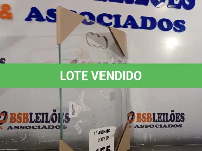 LOTE 455 - 02 TABUAS DE CORTE/FRIOS EM VIDRO TEMPERADO. (NO ESTADO, LEILÃO NÃO TEM GARANTIA E NEM DEVOLUÇÃO, SUJEITO A POSSÍVEIS AVARIAS VISÍVEIS/OCULTAS E/OU AUSÊNCIA DE COMPONENTES).