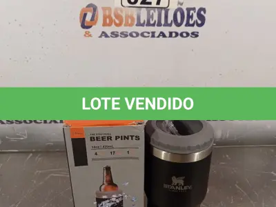 LOTE 027 - 01 COPO TÉRMICO PARA CERVEJA. (NO ESTADO, LEILÃO NÃO TEM GARANTIA E NEM DEVOLUÇÃO, SUJEITO A POSSÍVEIS AVARIAS VISÍVEIS/OCULTAS E/OU AUSÊNCIA DE COMPONENTES).