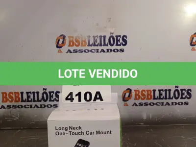 LOTE 410 - 01 SUPORTE VEICULAR PARA CELULARES. (NO ESTADO, LEILÃO NÃO TEM GARANTIA E NEM DEVOLUÇÃO, SUJEITO A POSSÍVEIS AVARIAS VISÍVEIS/OCULTAS E/OU AUSÊNCIA DE COMPONENTES).