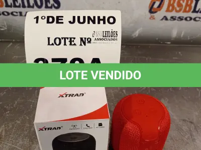 LOTE 370 - 01 CAIXINHA DE SOM BLUETOOTH XTRAD MODELO WS-305. (NO ESTADO, LEILÃO NÃO TEM GARANTIA E NEM DEVOLUÇÃO, SUJEITO A POSSÍVEIS AVARIAS VISÍVEIS/OCULTAS E/OU AUSÊNCIA DE COMPONENTES).