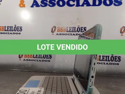 LOTE 004 - 01 NETBOOK INTEL. (NO ESTADO, LEILÃO NÃO TEM GARANTIA E NEM DEVOLUÇÃO, SUJEITO A POSSÍVEIS AVARIAS VISÍVEIS/OCULTAS E/OU AUSÊNCIA DE COMPONENTES).