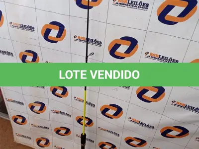 LOTE 061 - 01 VARA DE PESCA. (NO ESTADO, LEILÃO NÃO TEM GARANTIA E NEM DEVOLUÇÃO, SUJEITO A POSSÍVEIS AVARIAS VISÍVEIS/OCULTAS E/OU AUSÊNCIA DE COMPONENTES).