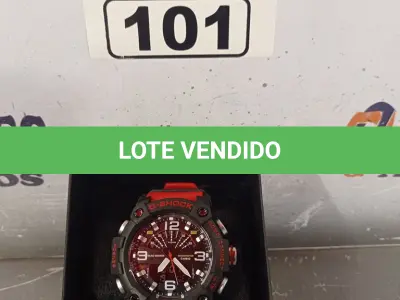 LOTE 101 - 01 RELÓGIO DE PULSO ANALÓGICO. (NO ESTADO, LEILÃO NÃO TEM GARANTIA E NEM DEVOLUÇÃO, SUJEITO A POSSÍVEIS AVARIAS VISÍVEIS/OCULTAS E/OU AUSÊNCIA DE COMPONENTES).