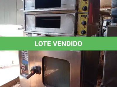 LOTE 521 - 02 SUCATAS DE FORNO INDUSTRIAL MARCAS E MODELOS DIVERSOS PARA RETIRADA DE PEÇAS. (NO ESTADO, LEILÃO NÃO TEM GARANTIA E NEM DEVOLUÇÃO, SUJEITO A POSSÍVEIS AVARIAS VISÍVEIS/OCULTAS E/OU AUSÊNCIA DE COMPONENTES).
