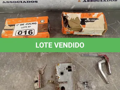 LOTE 016 - 03 FECHADURAS SILVANAS ASSA ABLOY. (NO ESTADO, LEILÃO NÃO TEM GARANTIA E NEM DEVOLUÇÃO, SUJEITO A POSSÍVEIS AVARIAS VISÍVEIS/OCULTAS E/OU AUSÊNCIA DE COMPONENTES).