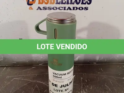 LOTE 099 - 01 GARRAFA STANLEY. (NO ESTADO, LEILÃO NÃO TEM GARANTIA E NEM DEVOLUÇÃO, SUJEITO A POSSÍVEIS AVARIAS VISÍVEIS/OCULTAS E/OU AUSÊNCIA DE COMPONENTES).
