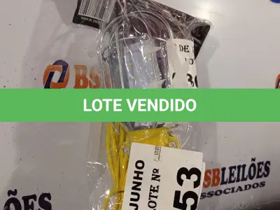 LOTE 453 - 01 LÂMPADA DE EMERGÊNCIA 12V. (NO ESTADO, LEILÃO NÃO TEM GARANTIA E NEM DEVOLUÇÃO, SUJEITO A POSSÍVEIS AVARIAS VISÍVEIS/OCULTAS E/OU AUSÊNCIA DE COMPONENTES).