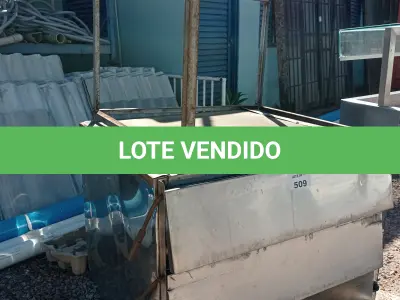 LOTE 509 - 01 FORNO ELÉTRICO PARA PIZZA DE 03 COMPARTIMENTOS COM AVARIAS. (NO ESTADO, LEILÃO NÃO TEM GARANTIA E NEM DEVOLUÇÃO, SUJEITO A POSSÍVEIS AVARIAS VISÍVEIS/OCULTAS E/OU AUSÊNCIA DE COMPONENTES).