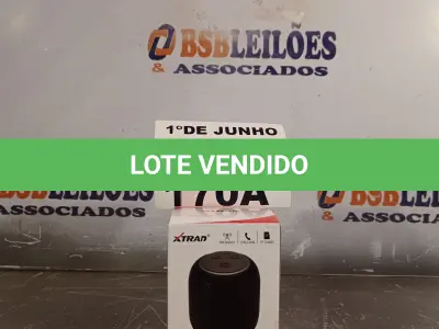 LOTE 170 - 01 CAIXINHA DE SOM BLUETOOTH XTRAD MODELO WS-305. (NO ESTADO, LEILÃO NÃO TEM GARANTIA E NEM DEVOLUÇÃO, SUJEITO A POSSÍVEIS AVARIAS VISÍVEIS/OCULTAS E/OU AUSÊNCIA DE COMPONENTES).