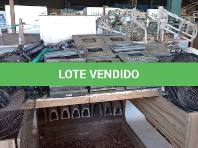 LOTE 505 - 01 LOTE COM GRANDE QUANTIDADE DE SUCATAS DE AUTOTRAC E 02 VENTILADORES INCOMPLETOS. (NO ESTADO, LEILÃO NÃO TEM GARANTIA E NEM DEVOLUÇÃO, SUJEITO A POSSÍVEIS AVARIAS VISÍVEIS/OCULTAS E/OU AUSÊNCIA DE COMPONENTES).