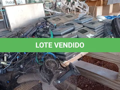 LOTE 505 - 01 LOTE COM GRANDE QUANTIDADE DE SUCATAS DE AUTOTRAC E 02 VENTILADORES INCOMPLETOS. (NO ESTADO, LEILÃO NÃO TEM GARANTIA E NEM DEVOLUÇÃO, SUJEITO A POSSÍVEIS AVARIAS VISÍVEIS/OCULTAS E/OU AUSÊNCIA DE COMPONENTES).