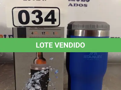 LOTE 034 - 01 COPO TÉRMICO PARA CERVEJA. (NO ESTADO, LEILÃO NÃO TEM GARANTIA E NEM DEVOLUÇÃO, SUJEITO A POSSÍVEIS AVARIAS VISÍVEIS/OCULTAS E/OU AUSÊNCIA DE COMPONENTES).