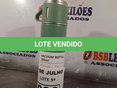 LOTE 099 - 01 GARRAFA STANLEY. (NO ESTADO, LEILÃO NÃO TEM GARANTIA E NEM DEVOLUÇÃO, SUJEITO A POSSÍVEIS AVARIAS VISÍVEIS/OCULTAS E/OU AUSÊNCIA DE COMPONENTES).