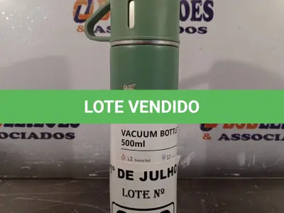 LOTE 099 - 01 GARRAFA STANLEY. (NO ESTADO, LEILÃO NÃO TEM GARANTIA E NEM DEVOLUÇÃO, SUJEITO A POSSÍVEIS AVARIAS VISÍVEIS/OCULTAS E/OU AUSÊNCIA DE COMPONENTES).