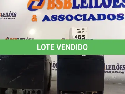 LOTE 465 - 02 IMPRESSORAS DE CUPOM MARCAS BEMATECH SENDO 01 NÃO FISCAL. (NO ESTADO, LEILÃO NÃO TEM GARANTIA E NEM DEVOLUÇÃO, SUJEITO A POSSÍVEIS AVARIAS VISÍVEIS/OCULTAS E/OU AUSÊNCIA DE COMPONENTES).