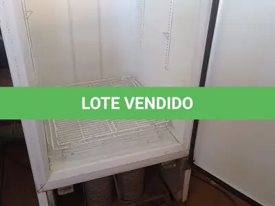 LOTE 100 - 01 FREEZER VERTICAL MARCA FRICON 220V. (FUNCIONANDO) (NO ESTADO, LEILÃO NÃO TEM GARANTIA E NEM DEVOLUÇÃO, SUJEITO A POSSÍVEIS AVARIAS VISÍVEIS/OCULTAS E/OU AUSÊNCIA DE COMPONENTES).