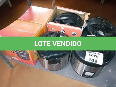 LOTE 102 - 6 PANELAS ELÉTRICAS (NO ESTADO SEM GARANTIA DE FUNCIONAMENTO, SUJEITO A POSSÍVEIS AVARIAS VISÍVEIS/OCULTAS E/OU AUSÊNCIA DE COMPONENTES)