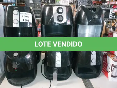 LOTE 164 - 9 AIR FRYER (NO ESTADO SEM GARANTIA DE FUNCIONAMENTO, SUJEITO A POSSÍVEIS AVARIAS VISÍVEIS/OCULTAS E/OU AUSÊNCIA DE COMPONENTES)