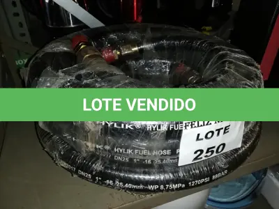 LOTE 250 - 2 MANGUEIRAS PARA ABASTECIMENTO COMBUSTÍVEL (NO ESTADO SEM GARANTIA DE FUNCIONAMENTO, SUJEITO A POSSÍVEIS AVARIAS VISÍVEIS/OCULTAS E/OU AUSÊNCIA DE COMPONENTES)