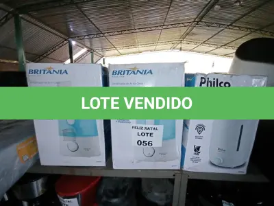 LOTE 056 - 6 UMIDIFICADOR (NO ESTADO SEM GARANTIA DE FUNCIONAMENTO, SUJEITO A POSSÍVEIS AVARIAS VISÍVEIS/OCULTAS E/OU AUSÊNCIA DE COMPONENTES)