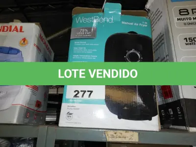 LOTE 277 - FRITADEIRA ELÉTRICA AIR FRYER WESTBEND (NO ESTADO SEM GARANTIA DE FUNCIONAMENTO, SUJEITO A POSSÍVEIS AVARIAS VISÍVEIS/OCULTAS E/OU AUSÊNCIA DE COMPONENTES)