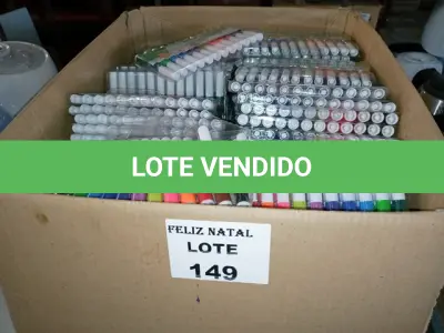 LOTE 149 - GRANDE QUANTIDADE DE CANETINHAS HIDROGRÁFICA COM 12 UNIDADES (NO ESTADO SEM GARANTIA DE FUNCIONAMENTO, SUJEITO A POSSÍVEIS AVARIAS VISÍVEIS/OCULTAS E/OU AUSÊNCIA DE COMPONENTES)