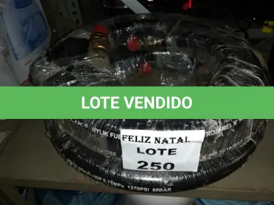 LOTE 250 - 2 MANGUEIRAS PARA ABASTECIMENTO COMBUSTÍVEL (NO ESTADO SEM GARANTIA DE FUNCIONAMENTO, SUJEITO A POSSÍVEIS AVARIAS VISÍVEIS/OCULTAS E/OU AUSÊNCIA DE COMPONENTES)