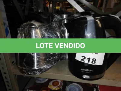 LOTE 218 - 7 CHALEIRAS (NO ESTADO SEM GARANTIA DE FUNCIONAMENTO, SUJEITO A POSSÍVEIS AVARIAS VISÍVEIS/OCULTAS E/OU AUSÊNCIA DE COMPONENTES)
