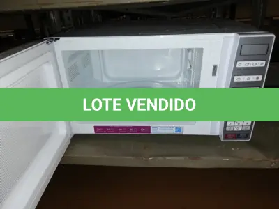 LOTE 268 - MICROONDAS ELECTROLUX  (NO ESTADO SEM GARANTIA DE FUNCIONAMENTO, SUJEITO A POSSÍVEIS AVARIAS VISÍVEIS/OCULTAS E/OU AUSÊNCIA DE COMPONENTES)