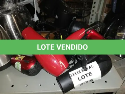 LOTE 225 - 6 SECADORES DE CABELO (NO ESTADO SEM GARANTIA DE FUNCIONAMENTO, SUJEITO A POSSÍVEIS AVARIAS VISÍVEIS/OCULTAS E/OU AUSÊNCIA DE COMPONENTES)