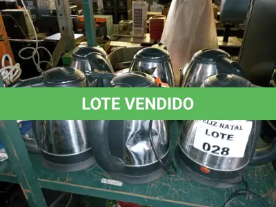 LOTE 028 - 6 CHALEIRAS (NO ESTADO SEM GARANTIA DE FUNCIONAMENTO, SUJEITO A POSSÍVEIS AVARIAS VISÍVEIS/OCULTAS E/OU AUSÊNCIA DE COMPONENTES)