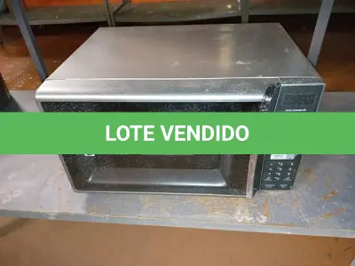 LOTE 106 - MICROONDAS ELECTROLUX (NO ESTADO SEM GARANTIA DE FUNCIONAMENTO, SUJEITO A POSSÍVEIS AVARIAS VISÍVEIS/OCULTAS E/OU AUSÊNCIA DE COMPONENTES)